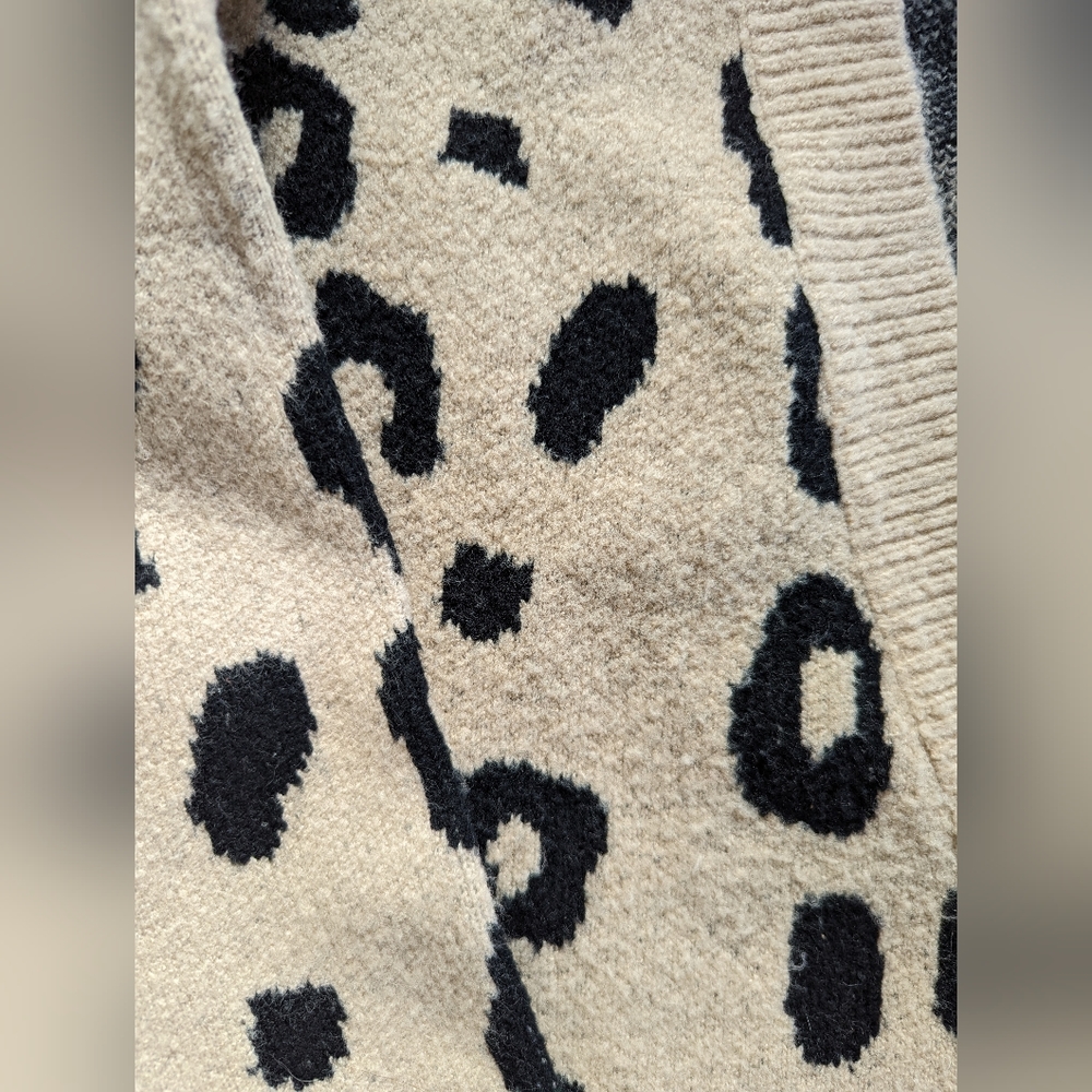 Leopard Print Sweater (Long) - image 5